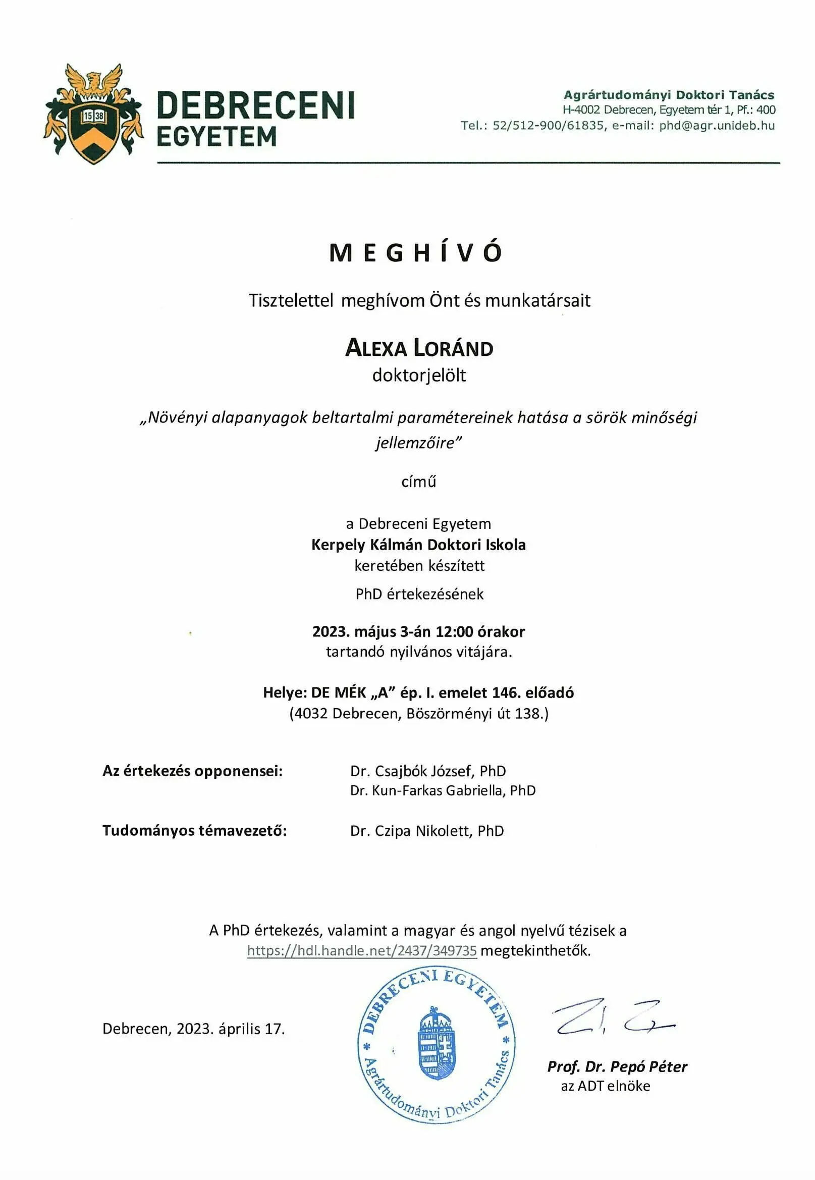 Alexa L&oacute;r&aacute;nd